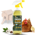 Reliant Pet Chicken & Coop Poultry Spray for Mites,Lice,Ticks,Fleas and Flies - Safe for Use on Chickens and No Egg Removal Needed - Sale - Mother'S Day Sale - Father'S Day Sale - Deals for You Days Sale
