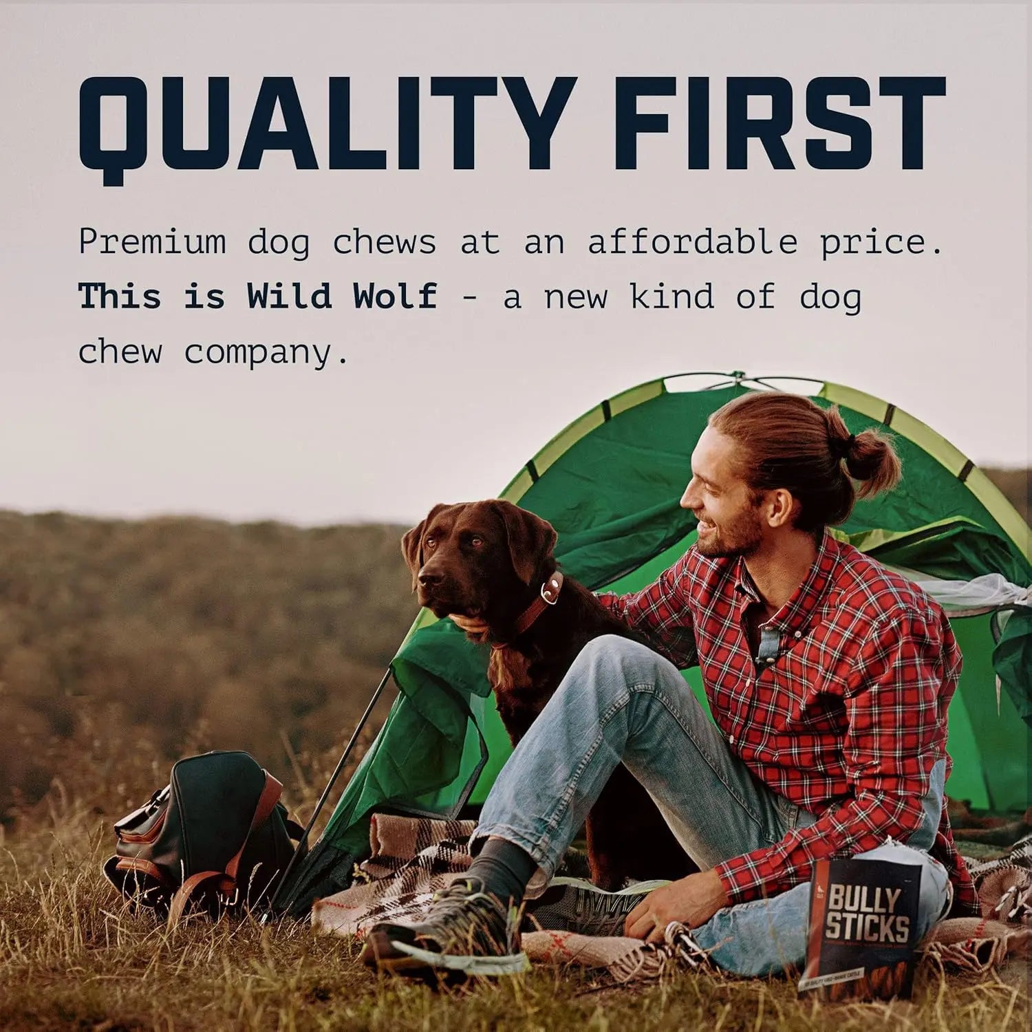 6-Inch Bully Sticks (8Oz./~9-11 Sticks) Healthy, All-Natural, Long-Lasting Dog Chews, Low-Odor, Mixed Thickness