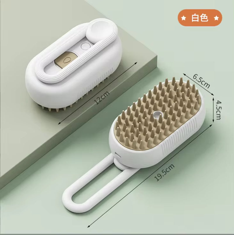 Furry Fury Zapper: The Electric Comb That Sprays Away Your Pet's Drama and Unwanted Fur!