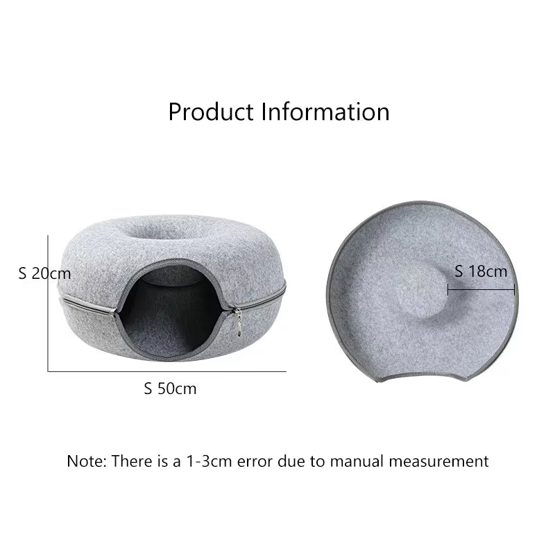 Donut Forget the Fun: Cat Jungle Gym & Nap Zone for Furry Ferrets and Rascally Rabbits!