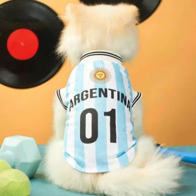 Slam Dunkin' Doggo Duds: The Ultimate Summer Jersey for Pooches Who Think They're NBA Stars!