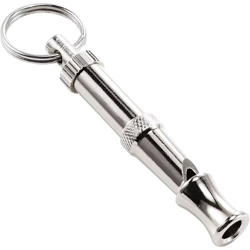 1Pcs Dog Whistle Pet Training Whistle Stainless Steel Silver Portable Adjustable Ultrasonic Cat/Dog Behavior Training Aid Tool