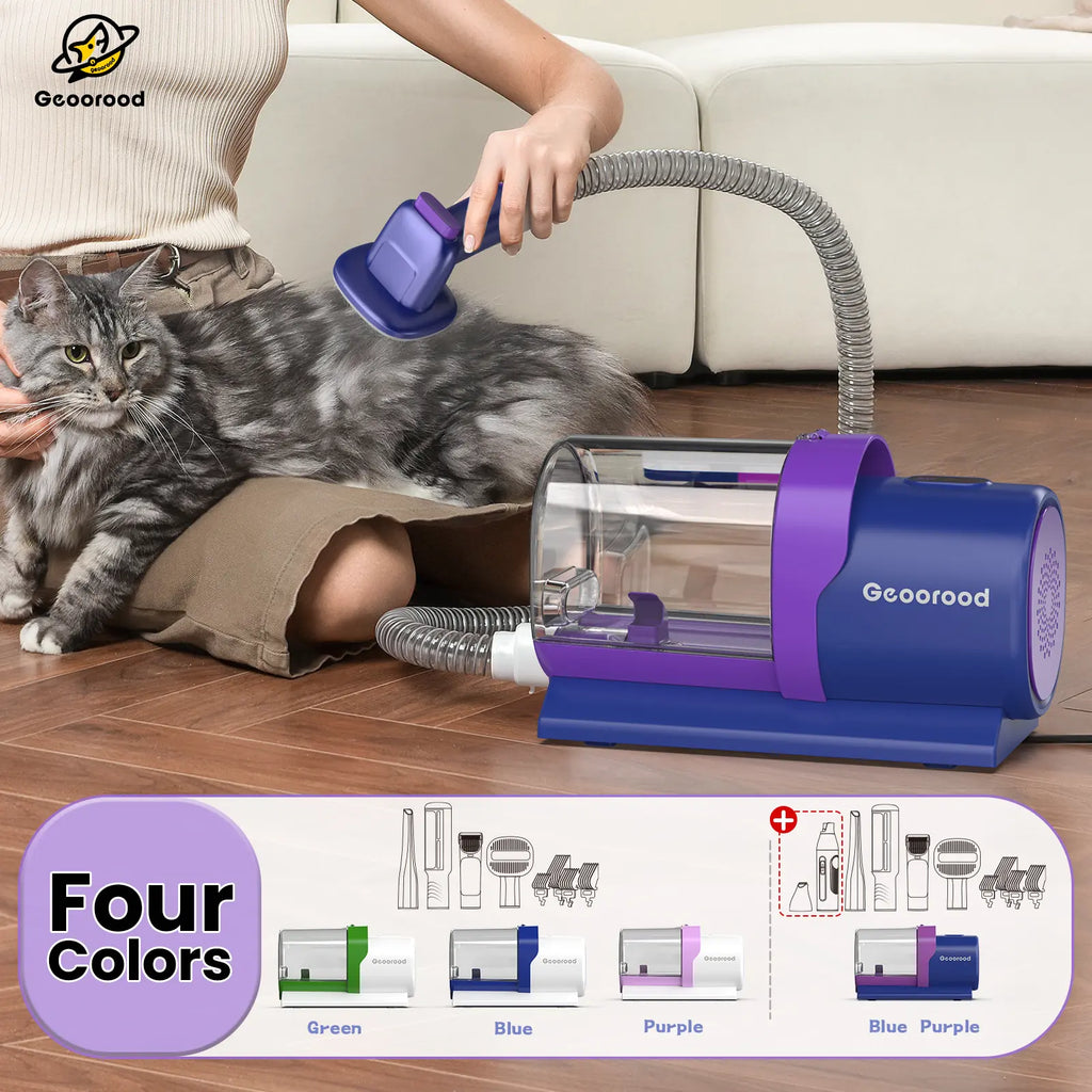 Geoorood's Furry Tornado Tamer: The Vacuum Brush That Makes Your Dog Look Fabulous While Sucking Up the Shedding Shenanigans!