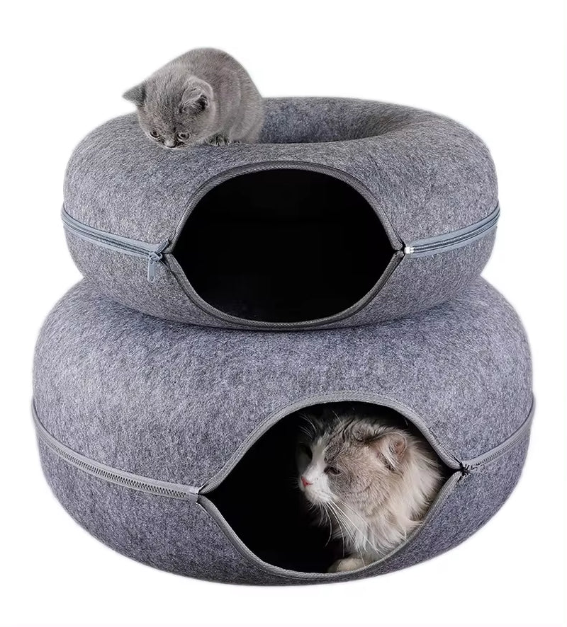 Donut Forget the Fun: Cat Jungle Gym & Nap Zone for Furry Ferrets and Rascally Rabbits!