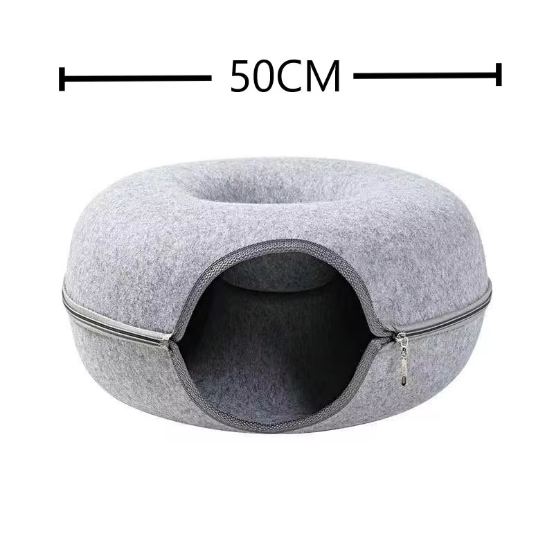 Donut Forget the Fun: Cat Jungle Gym & Nap Zone for Furry Ferrets and Rascally Rabbits!