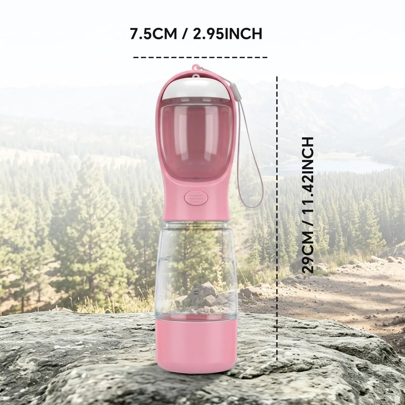 The Ultimate Doggy Hydration Station: Sippy Cup, Snack Shack, and Poop Bag Cannon All in One - Perfect for Adventures with Your Furry Sidekick!