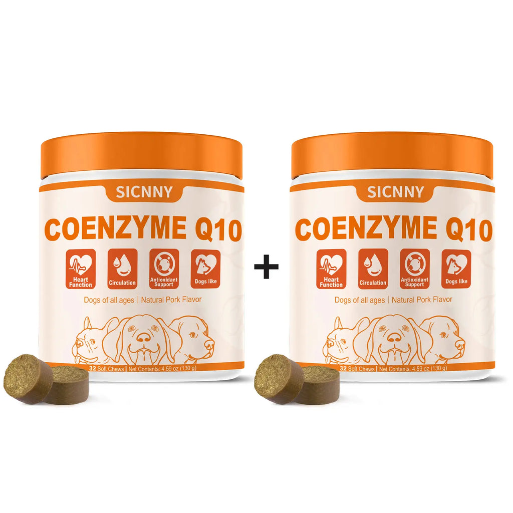 Pooch Power Chews: Tail-Wagging Taurine & Coq10 for Happy, Healthy Hounds!